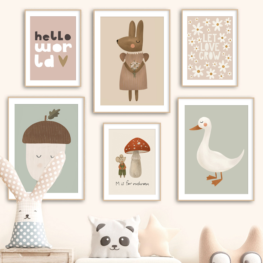Resin Art For Kids - Poster e Stampe Retrò Nordici, Quadri