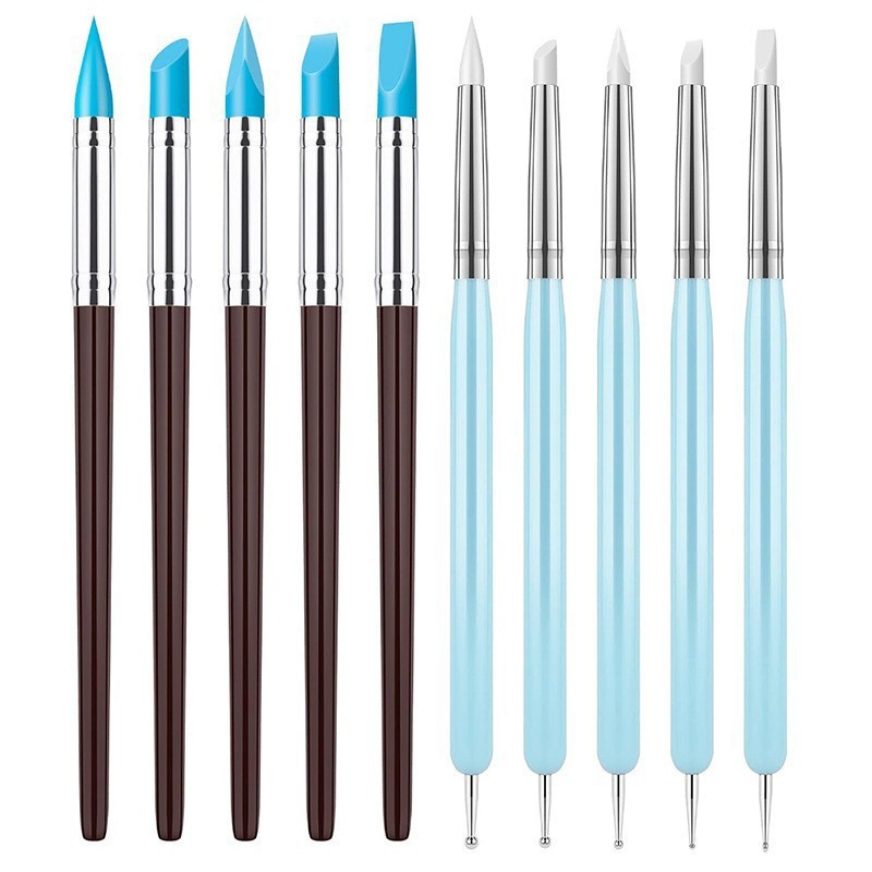 Resin Art Youtube - Set di 10 Penne in Silicone