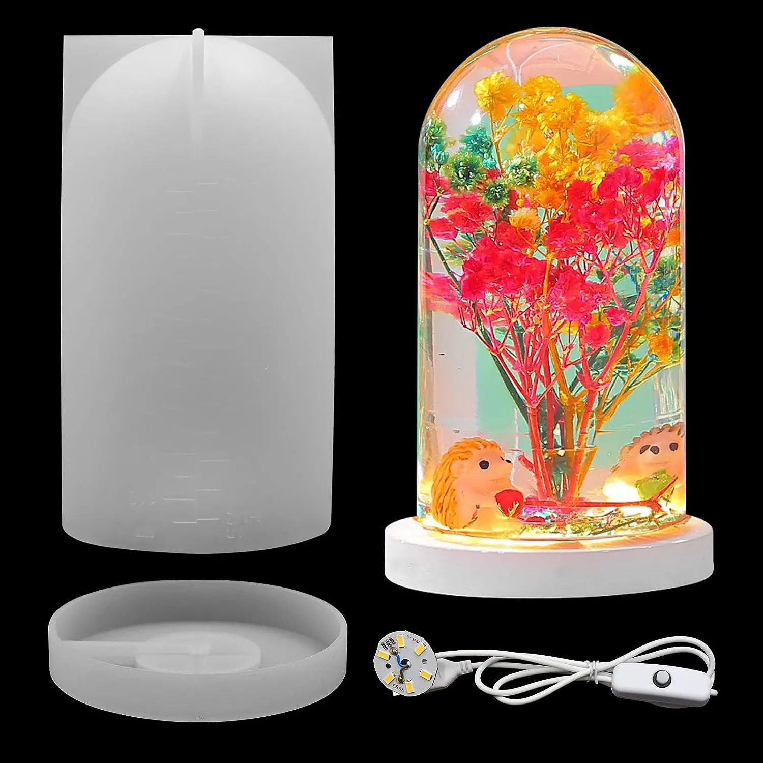 Resin Art Lamp - Stampo in resina epossidica di cristallo