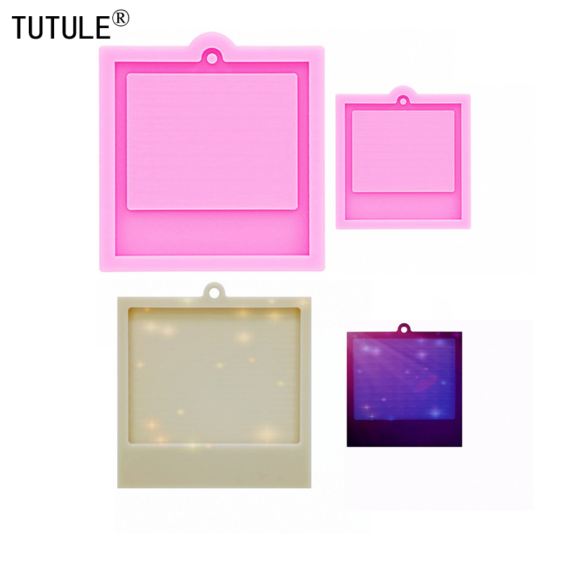 Coaster Mold Square - Stampo in silicone quadrato piccolo-resina epossidica/stampo
