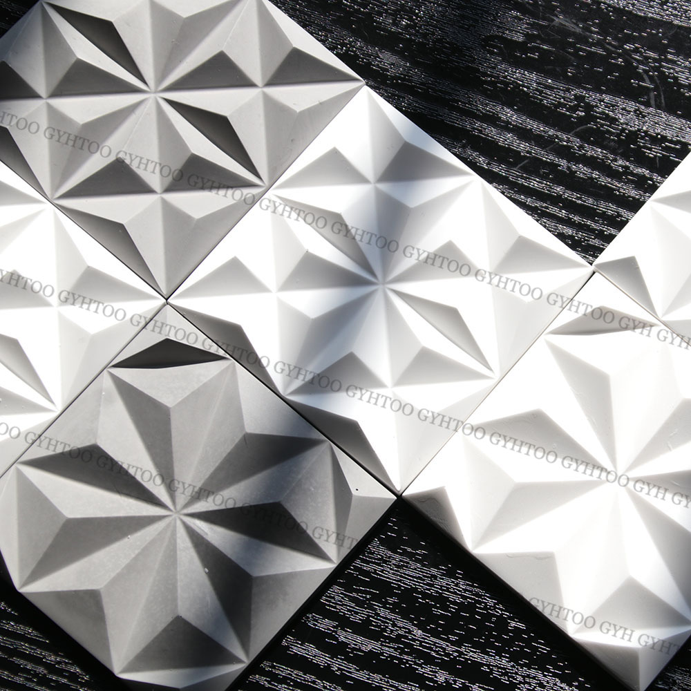 Coaster Mold Square - Stampi in silicone per piastrelle da