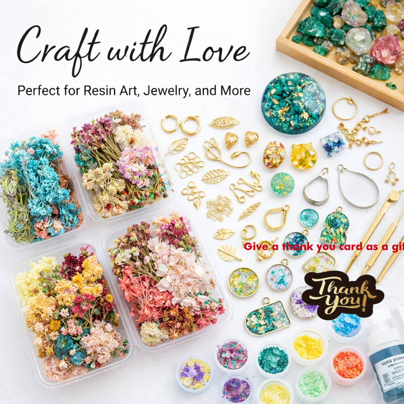 Resin Art Wedding Gift - Set di 10 bouquet di fiori