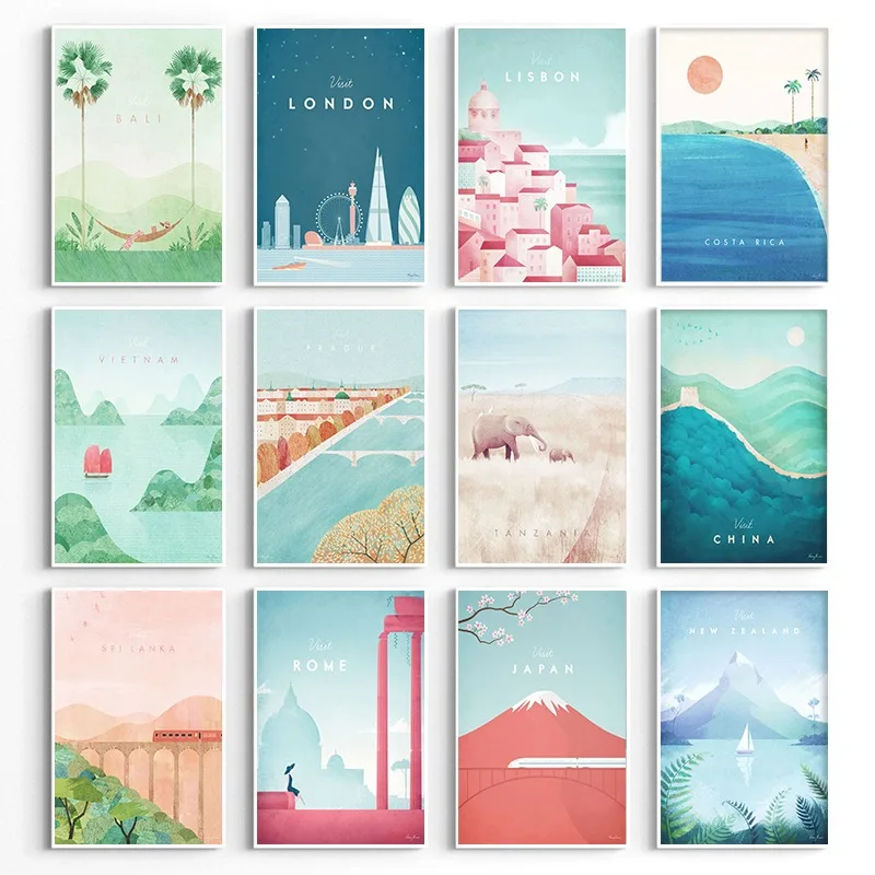 Resin Art New Zealand - Poster Minimalisti di Viaggi in Tutto