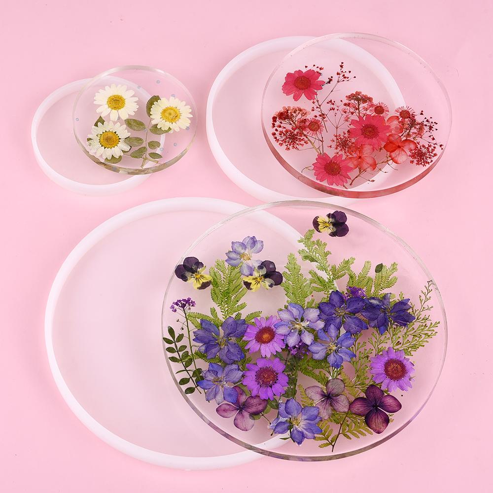 Coaster Mold Square - Rotondo quadrato rettangolo forma sottobicchiere base