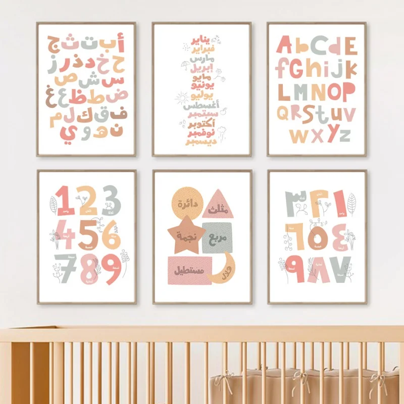 Poster Educativo Arabo-Inglese - Resin Art Class recensione e prezzo