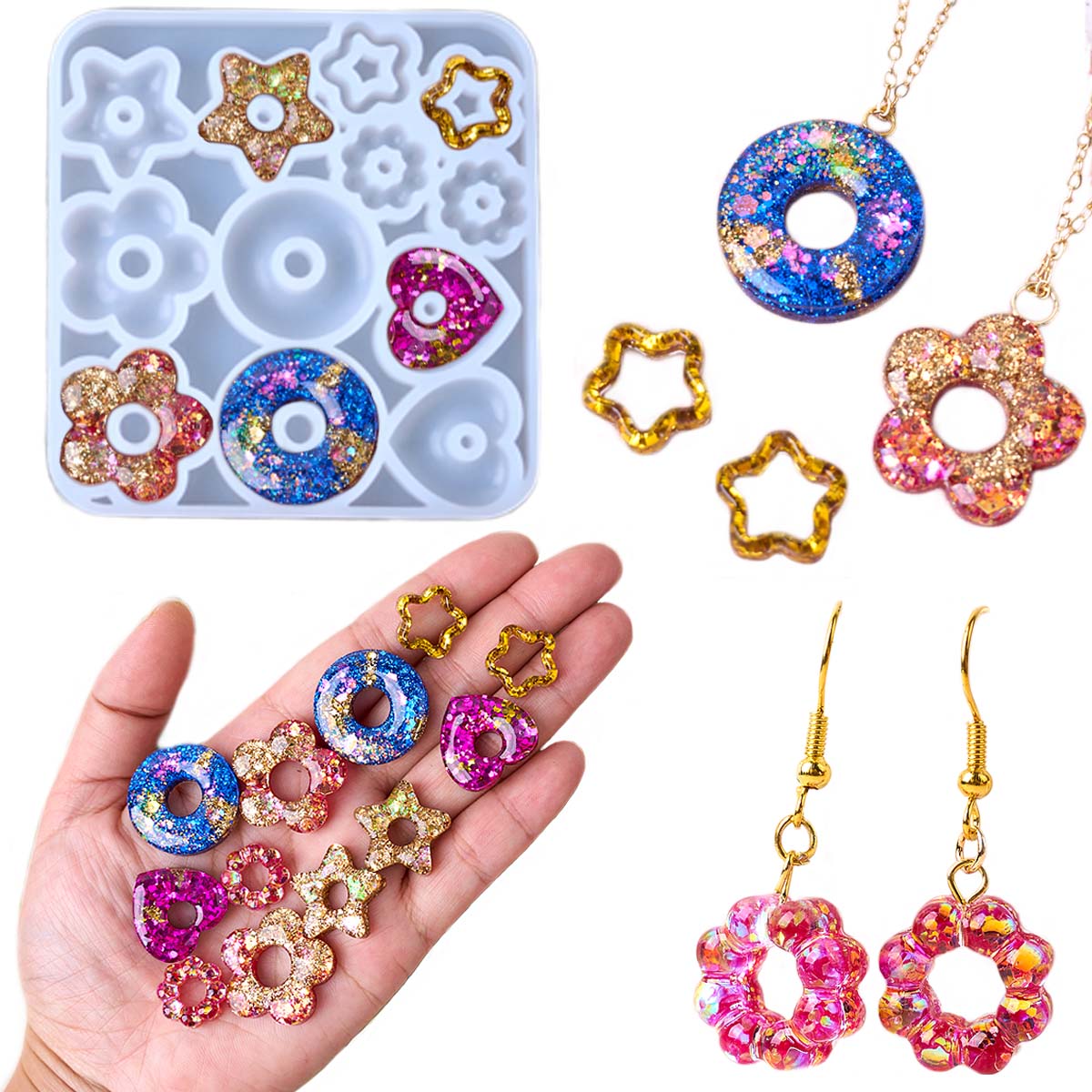 Gioielli multifunzionali Stamp - Resin Art Mold recensione e prezzo