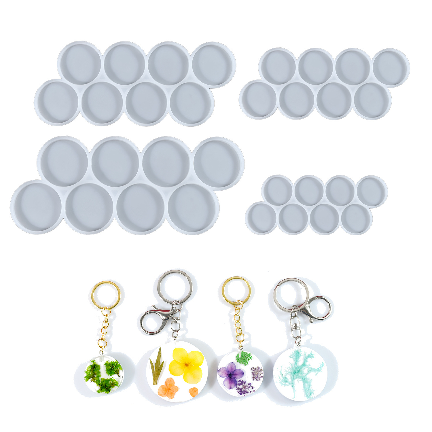 Stampo in silicone rotondo con - Resin Art Tools recensione e prezzo