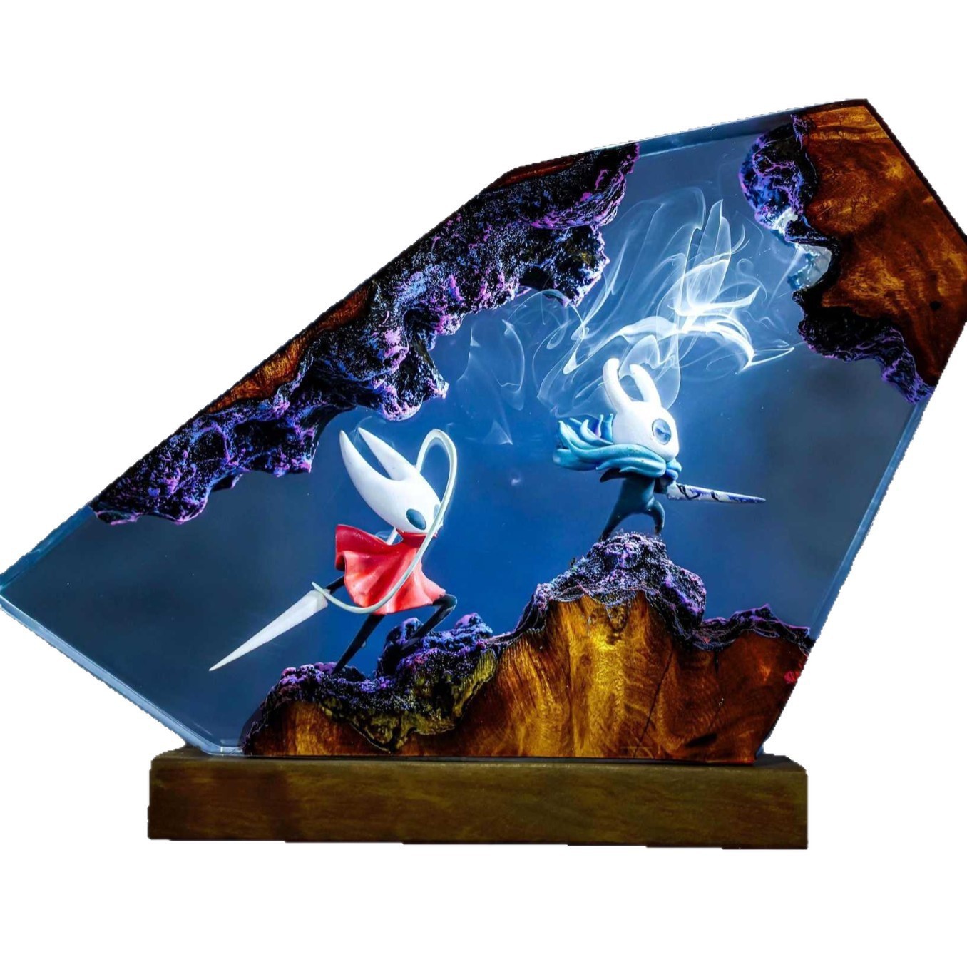 Lampada Notturna Cavaliere in  - Resin Art Lamp recensione e prezzo