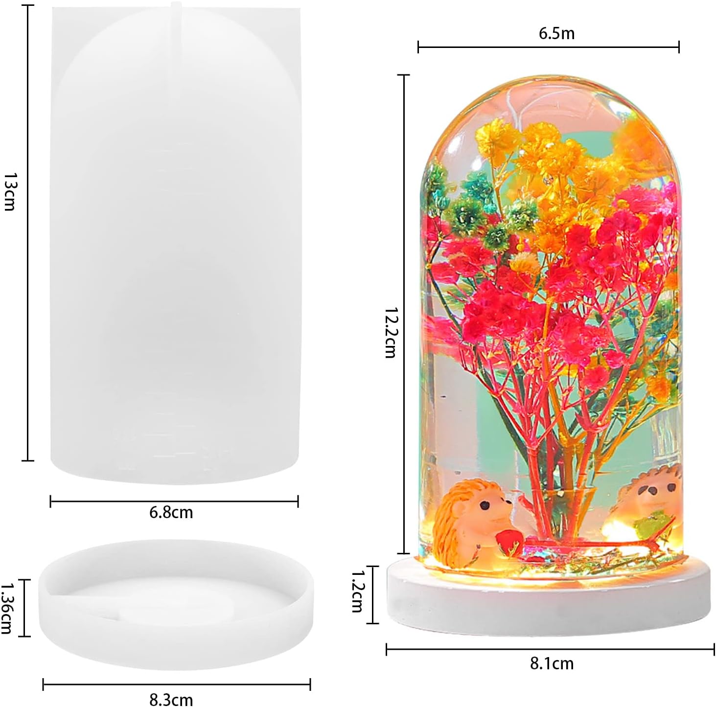 Stampo in resina epossidica di - Resin Art Lamp recensione e prezzo