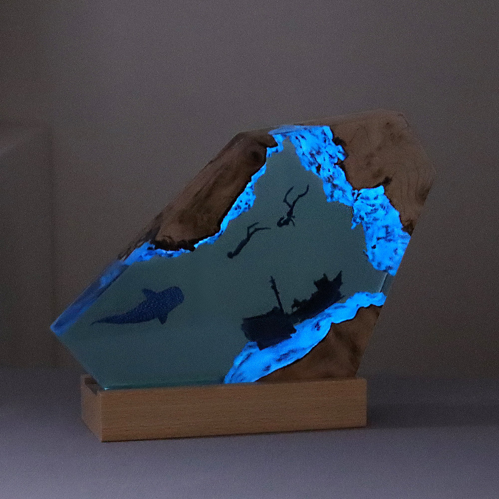 Nuovo creativo camera da letto - Resin Art Lamp recensione e prezzo