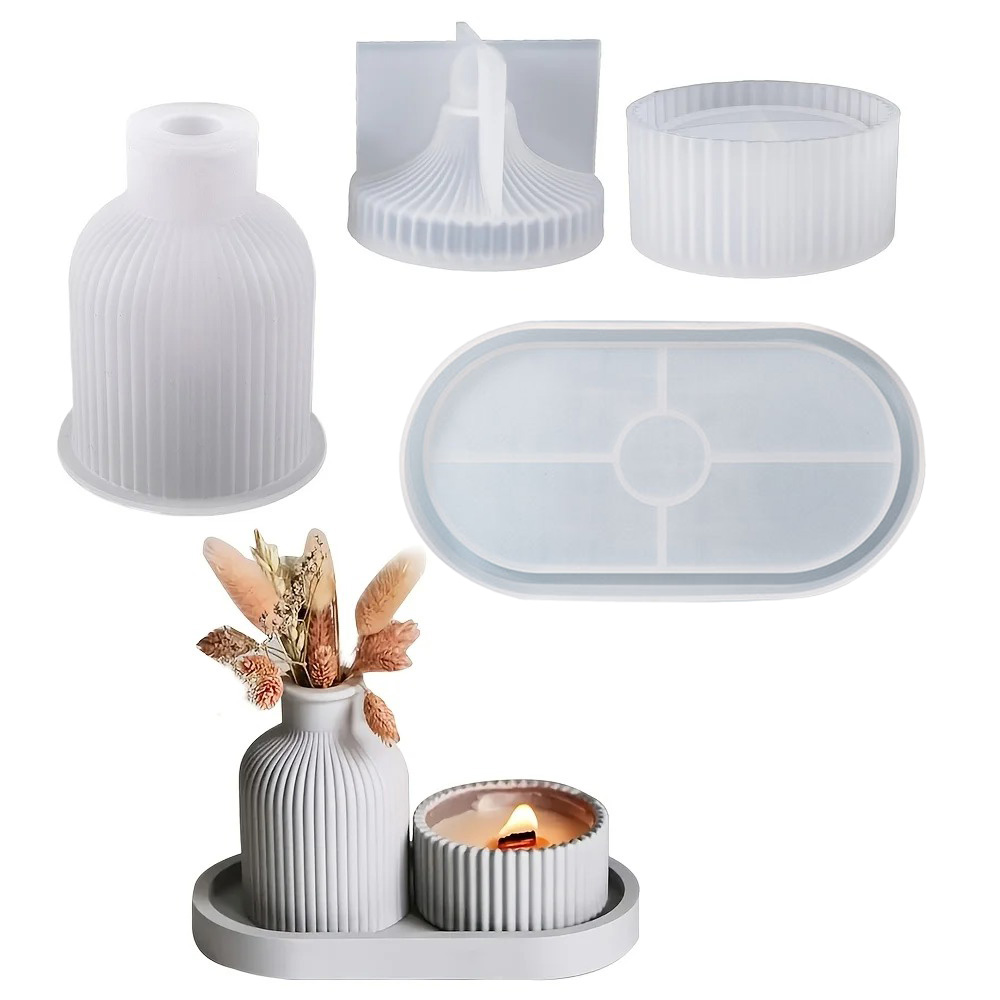 Stampi in silicone da 4 pezzi  - Resin Art Mold recensione e prezzo