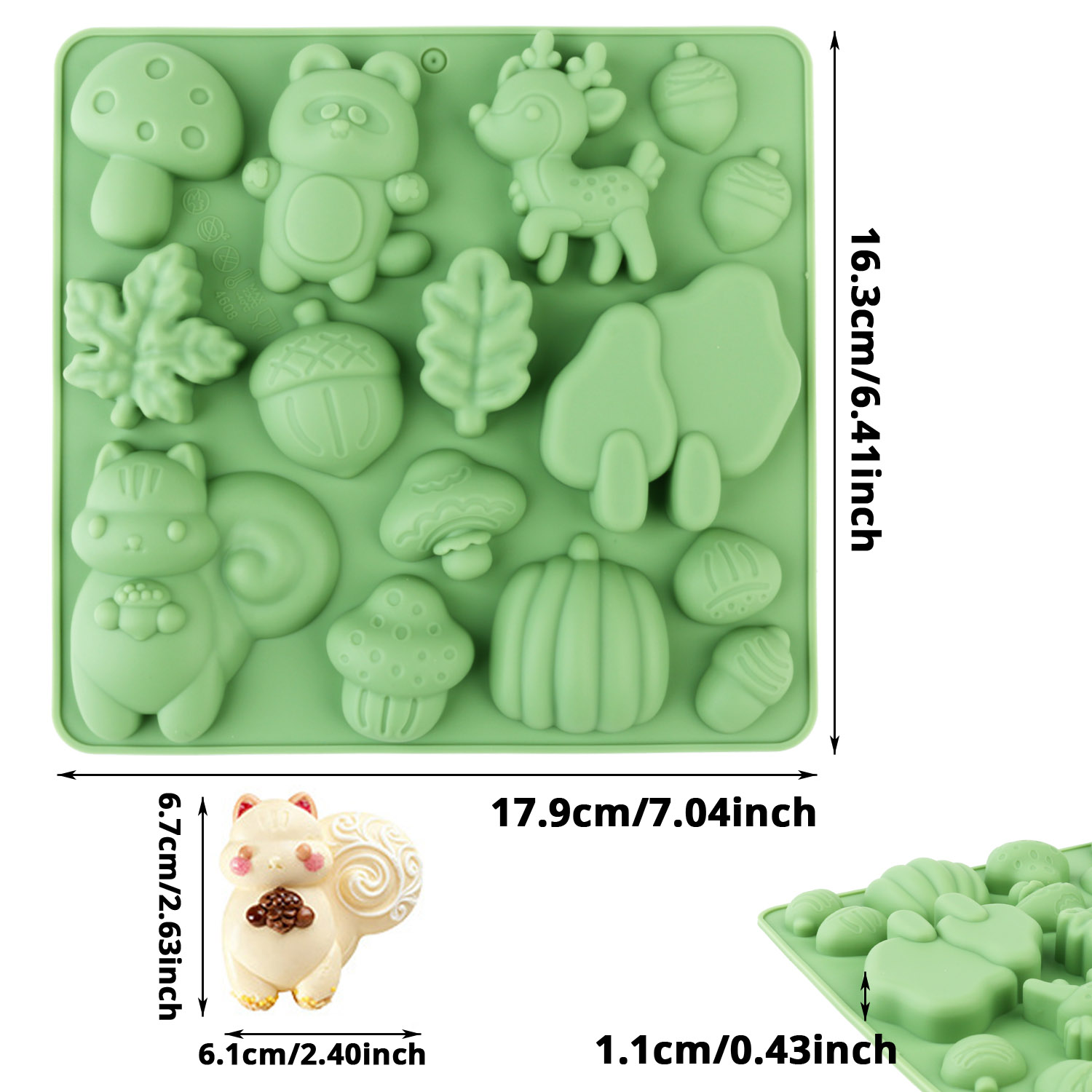 1 stampo in silicone a forma d - Resin Art Tools recensione e prezzo