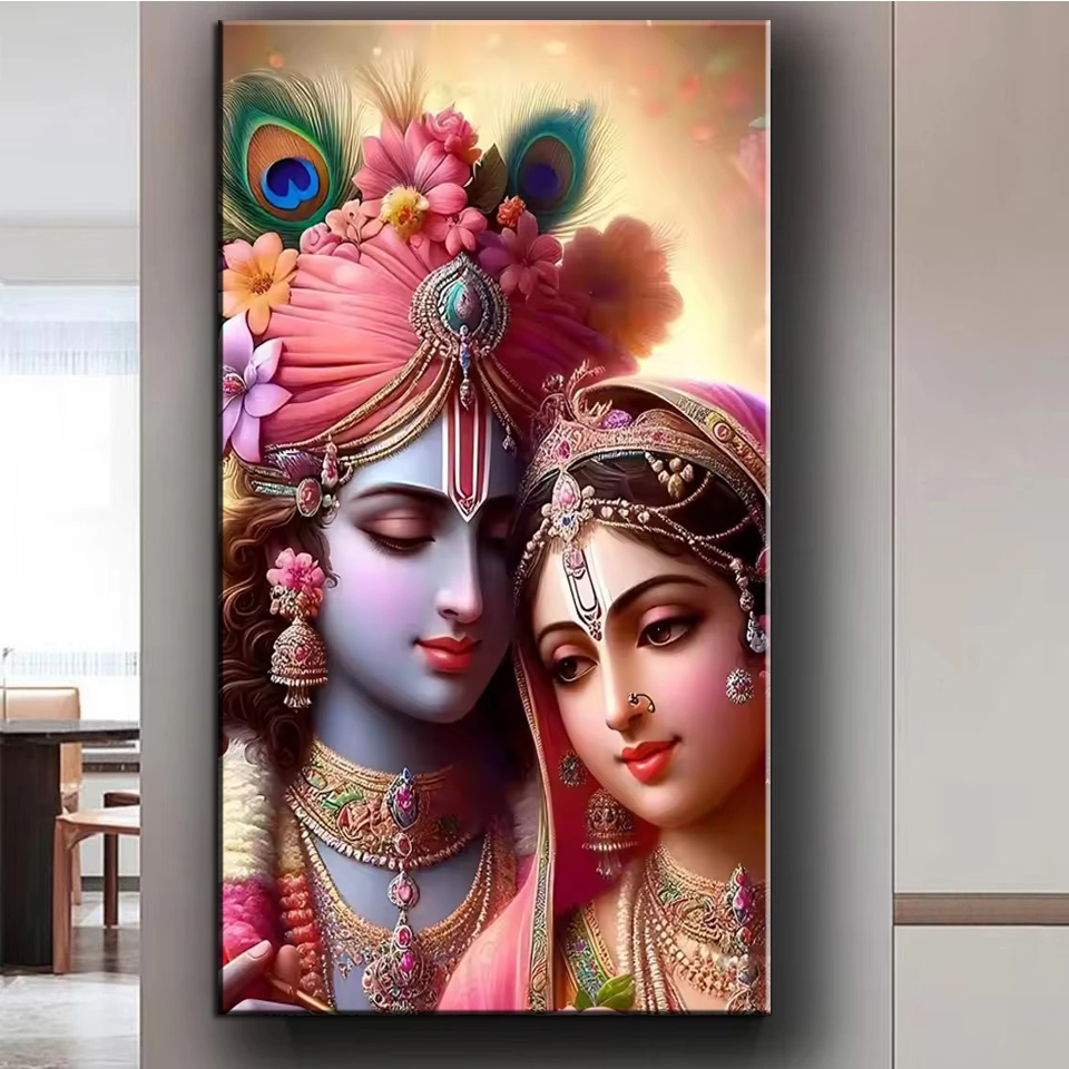 Indian Lord Radha Krishna Coup - Resin Art Radha Krishna recensione e prezzo