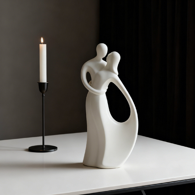 Scultura Nordica in Ceramica d - Resin Art Wedding Gift recensione e prezzo