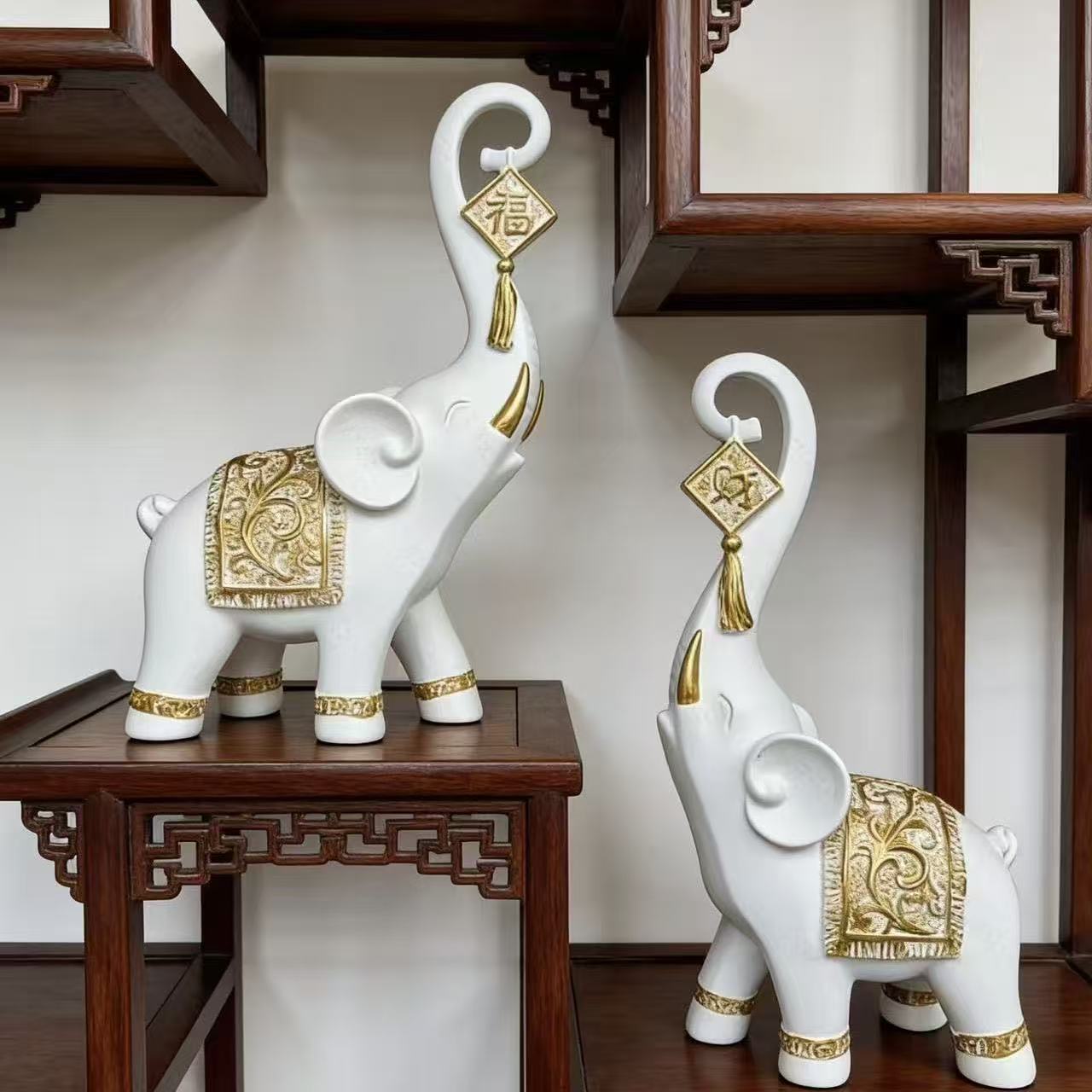 Coppia di Statuette Portafortu - Resin Art Wedding Gift recensione e prezzo