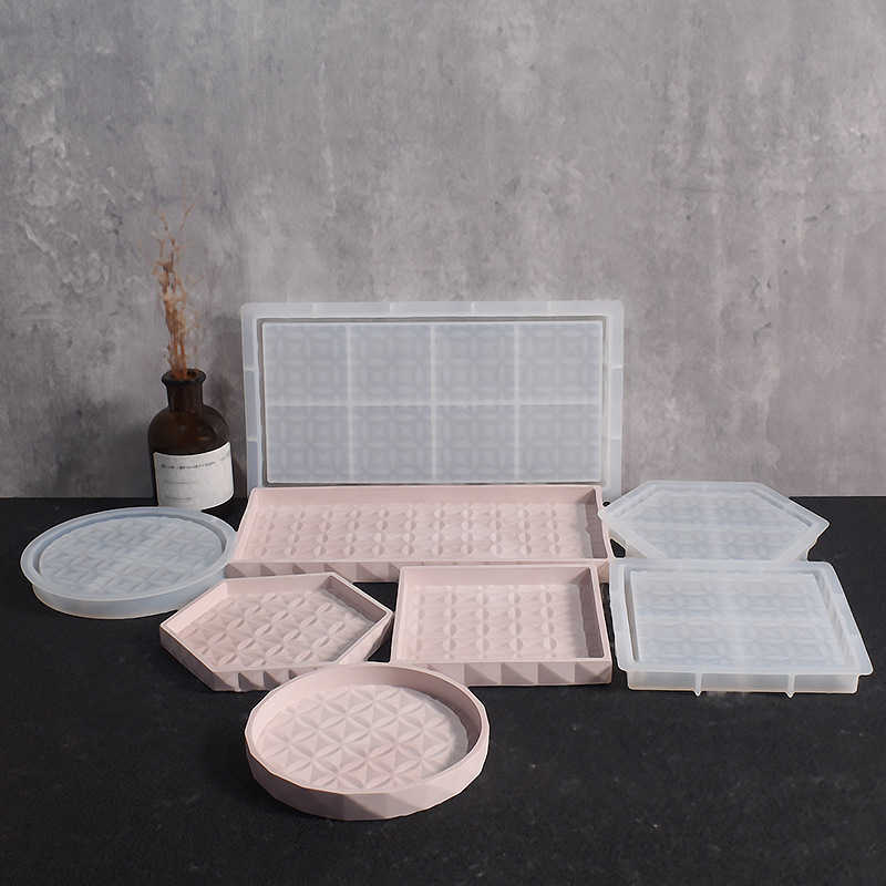Vassoio portaoggetti Stampo in - Coaster Mold Square recensione e prezzo
