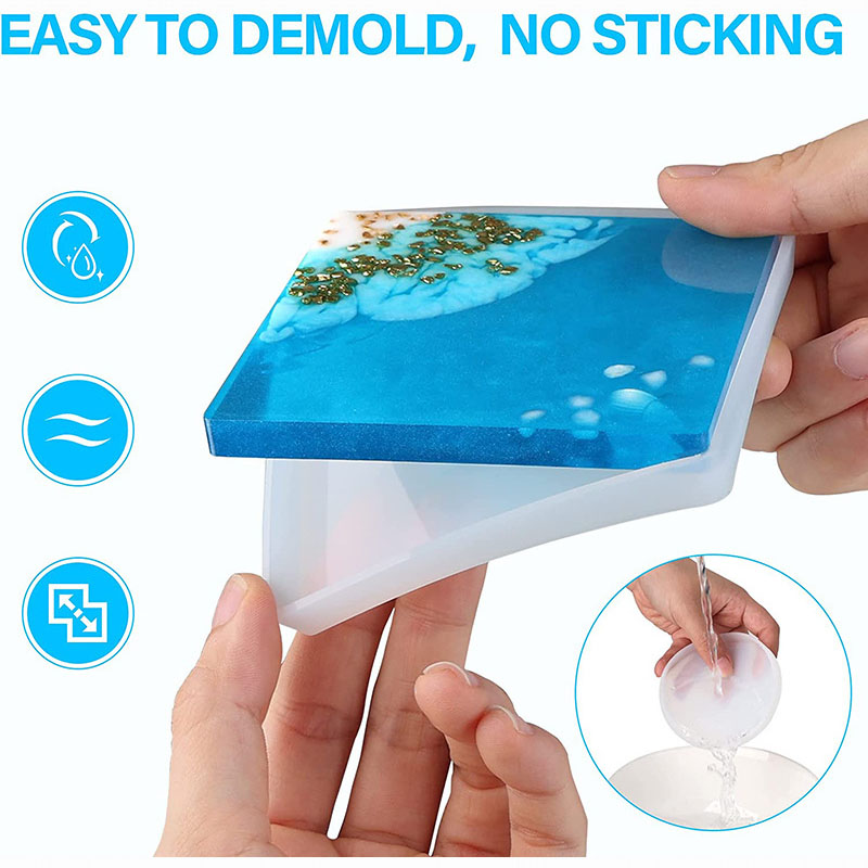 Stampo in silicone per sottobi - Coaster Mold Square recensione e prezzo